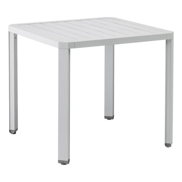Kettler Latitude Dining Tisch, 78x78x74cm, hellgrau #1