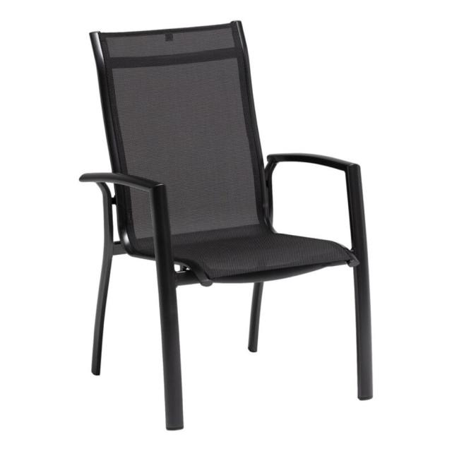 Kettler Legato Curve Stapelsessel, anthrazit/anthrazit #1