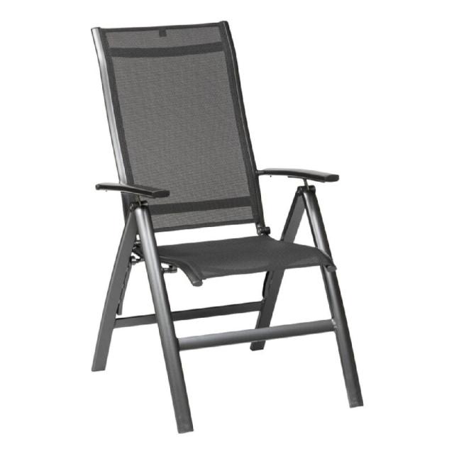 Kettler Legato Silver-Line Multipositionsessel anthrazit/anthrazit #1