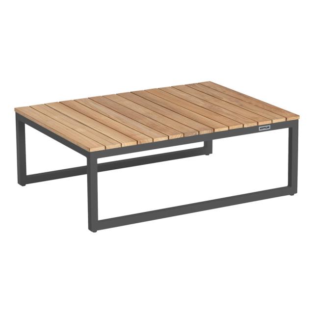 Kettler Ocean Platform Lounge Tisch anthrazit/natur, Aluminium/Teak #1