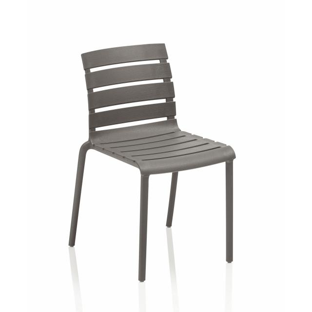Kettler Ponza Stapelstuhl, grau #1