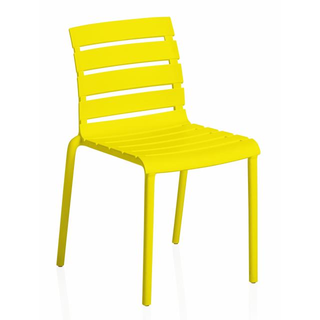 Kettler Ponza Stapelstuhl, gelb #1