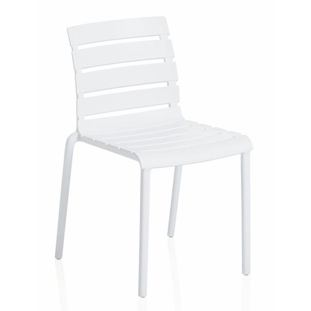 Kettler Ponza Stapelstuhl, weiß #1