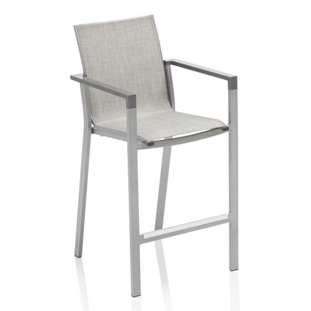 Kettler Rasmus Barsessel silber/hellgrau #1