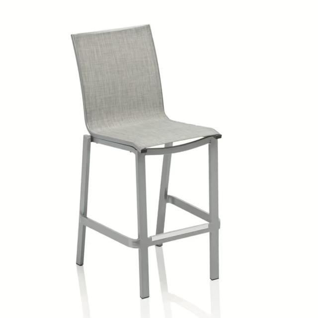 Kettler Rasmus Barstuhl silber/hellgrau #1