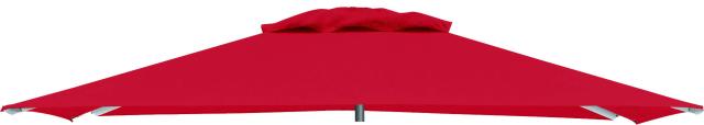 Kettler Sonnenschirm Ersatzdecke Easy-Push 210x150 cm, rot #1