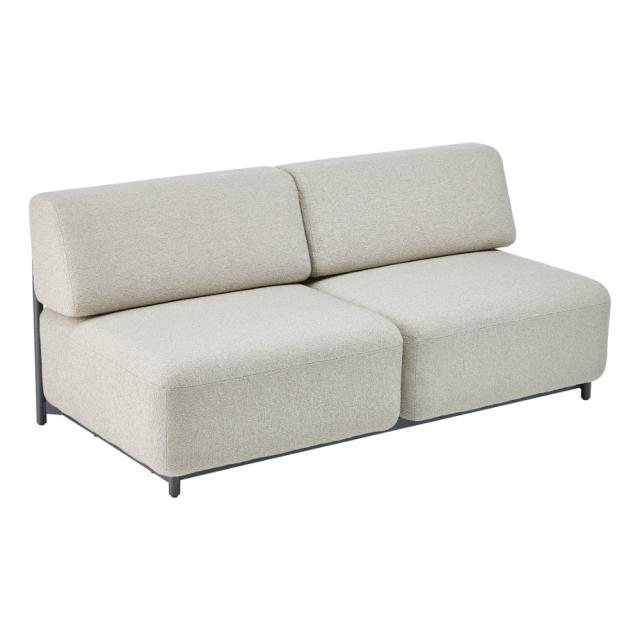 Kettler Tribe Lounge 2-Sitzer, anthrazit matt/Boucle beige #1