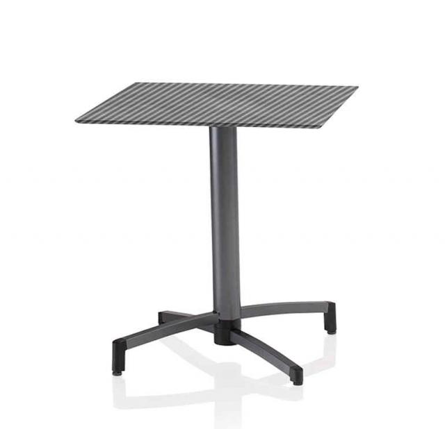 Kettler Tube Klapptisch Gestell anthrazit 80x80cm #1