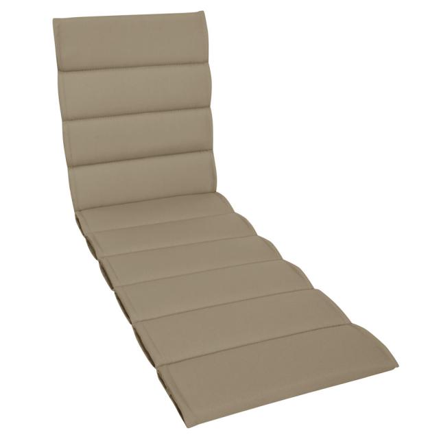 Kettler /KETTtex-Exklusiv®Liegenauflage 200x60x4 cm, taupe/champagner #1