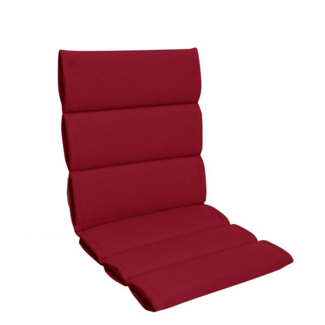 Kettler /KETTtex-Exklusiv®Niederlehner Auflage 100x50x3/5cm, rubinrot/bordeaux, Comfort Plus #1