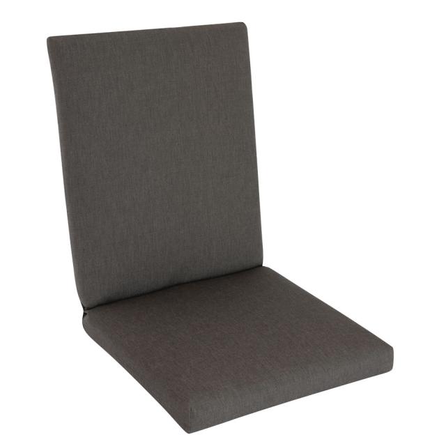 Kettler /KETTtex-Exklusiv® Comfort Mittellehner Auflage, 106x50x4/7cm, anthrazit mit 7 cm Sitzpolster und Reißverschluß #1