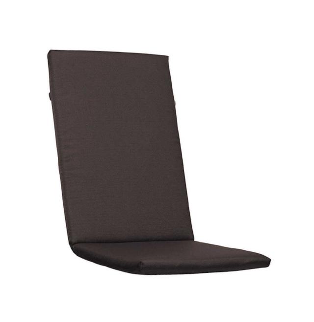 KETTtex-Exclusiv® Hochlehner Auflage 123x50x4cm, schwarz mit Reißverschluß #1