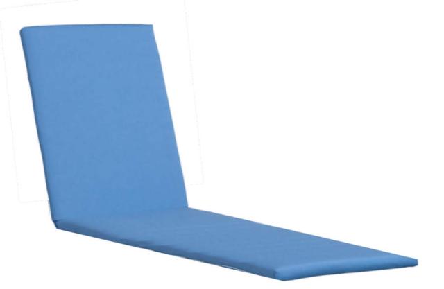 KETTtex-Exklusiv® Liegenauflage, 200x60x4cm, blau mit Reißverschluß, solange Vorrat reicht #1