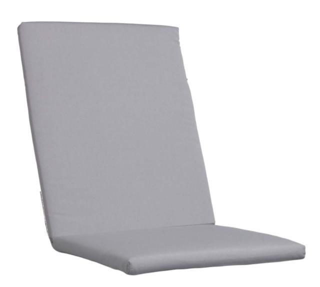 Kettler / KETTtex-Exklusiv® Mittellehner Auflage, 109x50x4cm, grau uni, mit Reißverschluß #1