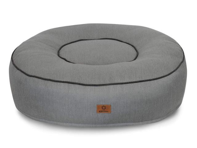 KETTtex Exklusiv rundes Hunde/Katzenbett Kira, Größe M 80x35cm #1