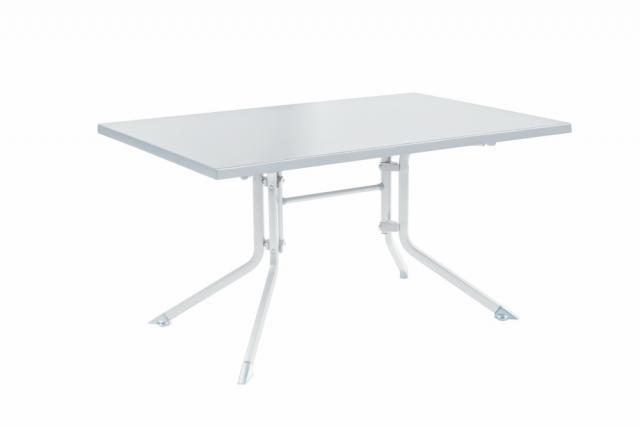 Alu-Klapptisch 160x95 cm weiß #1