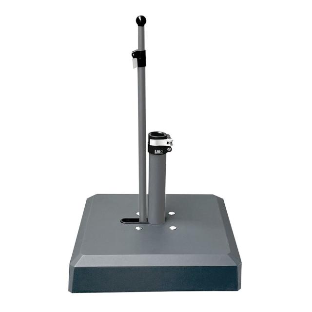 Liro Alu-Vario Sonnenschirmständer 50 kg, anthrazit mit Schnellspannung 35/36, 38/39, 45, 48, 50, 55 mm Ø #1