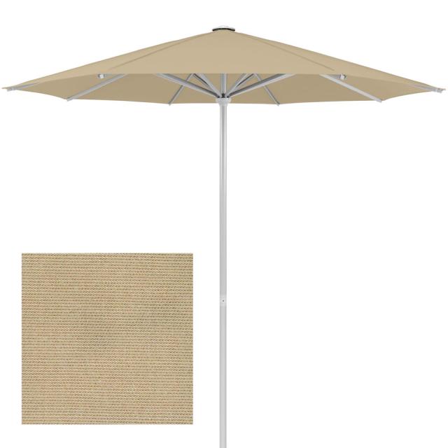 May Filius Gross-Schirm 300 cm Ø beige mit Seilzug #1