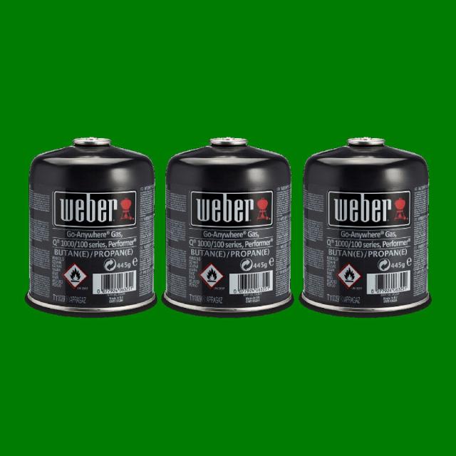 Weber Gas-Kartusche 3er-Pack #1