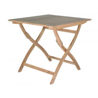 Teak-Klapptisch 70x70cm