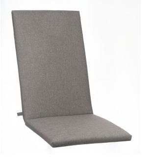 Kettler / KETTtex-Exklusiv® Hochlehner Auflage, 123x50x4cm, taupe, Waterproof, mit Reißverschluß