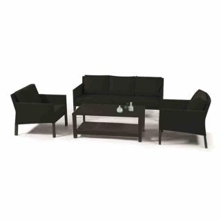 Life Caribian Loungeset carbongrau