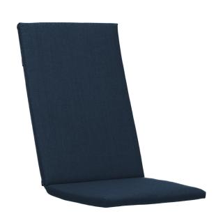 Kettler / KETTtex-Exklusiv® Hochlehner Auflage, 123x50x4cm, blau uni, mit Reißverschluß