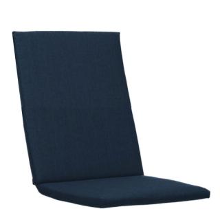 Kettler / KETTtex-Exklusiv® Mittellehner Auflage, 109x50x4cm, blau uni, mit Reißverschluß