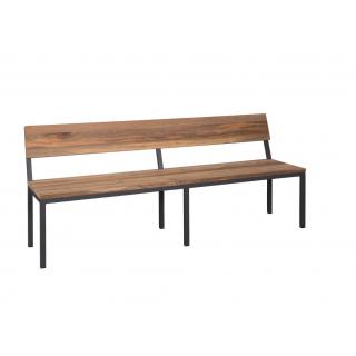 Zebra Alex Alu-Teak-Bank 190cm recycelt