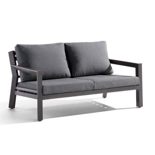 Brisbane 2-Sitzer Sofa eisengrau/grau