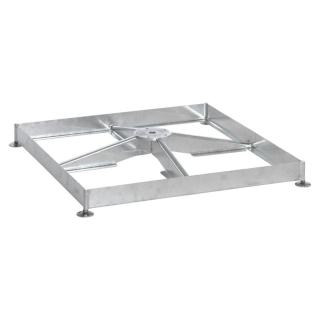 Glatz Sockelrahmen M4, 120kg Stahl feuerverzinkt 91x91cm