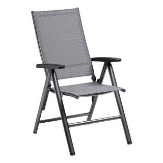 Kettler Cirrus Multipositionssessel anthrazit/anthrazit-grau