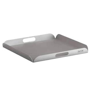 Kettler Ego Tablett 50x50cm silber