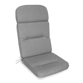 Kettler /KETTtex-Exklusiv® Hochlehner Gartenmöbel- Auflage, 123x50x9cm, silbergrau, KTH3, (agora)®