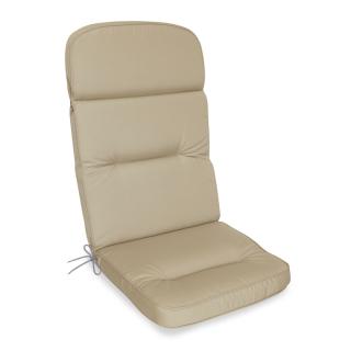 Kettler /KETTtex-Exklusiv® Hochlehner Gartenmöbel- Auflage, 123x50x9cm, natur, KTH3, (agora)®