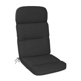 Kettler /KETTtex-Exklusiv® Hochlehner Gartenmöbel-Auflage, 123x50x9cm, anthrazit, KTH3