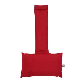 Kettler /KETTtex-Exklusiv® Kopfpolster/Kopfkissen mit Gewichtsband, rot, 40x25x15cm