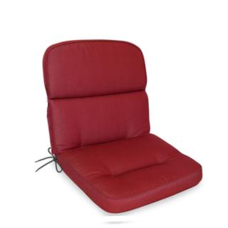 Kettler /KETTtex-Exklusiv® Niederlehner Gartenmöbel-Auflage, 100x50x7cm, bordeaux, KTH3, (agora)®