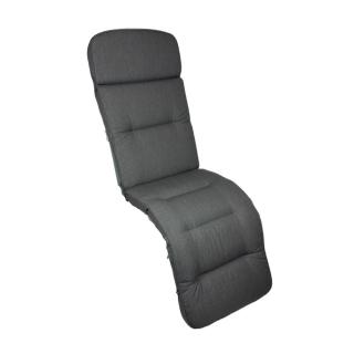 Kettler /KETTtex-Exklusiv® Relaxliegen Gartenmöbel-Auflage, 175x50x9cm, anthrazit, KTH3 (agora)®