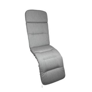 Kettler /KETTtex-Exklusiv® Relaxliegen Gartenmöbel-Auflage, 175x50x9cm, silbergrau, KTH3 (agora)®