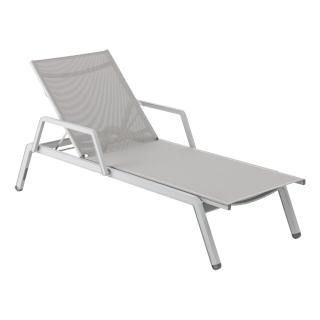 Kettler Latitude Rollliege mit Armlehne, hellgrau