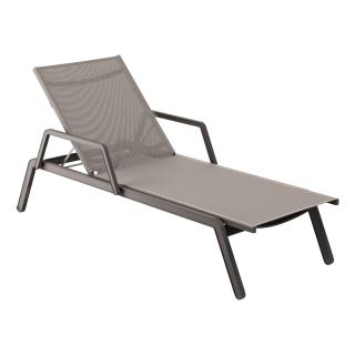 Kettler Latitude Rollliege mit Armlehne, taupe