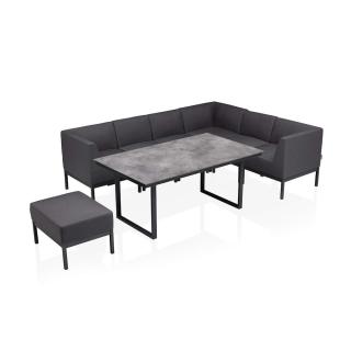 Kettler Pure Lounge, anthrazit/sooty, Sunbrella® City-Line