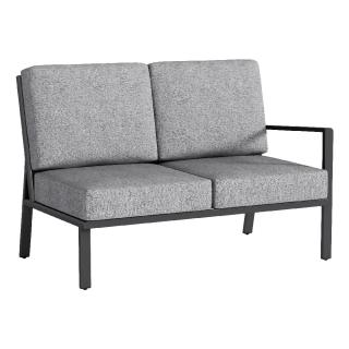 Kettler Zenith 2-Sitzer rechts, anthrazit matt/hellgrau