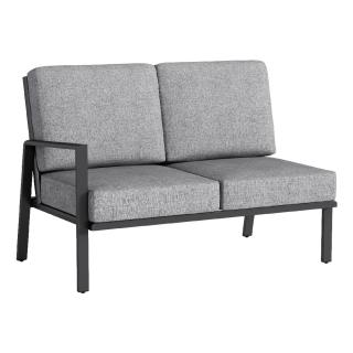 Kettler Zenith 2-Sitzer links, anthrazit matt/hellgrau