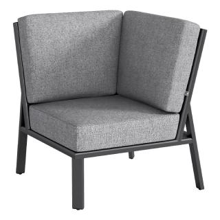 Kettler Zenith Eckteil, anthrazit matt/hellgrau