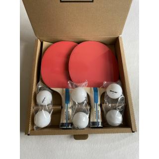 KETTLER Tischtennisschläger-Set mit 6 Bällen