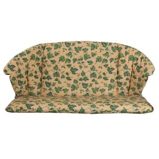 KETTtex-Exklusiv® Elegance Bankauflage, gelb Efeu