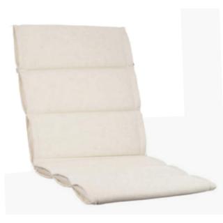 Kettler / KETTtex-Exklusiv® Mittellehner Auflage 109x50x3cm, creme