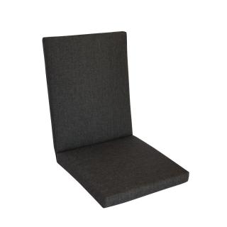 Kettler /KETTtex-Exklusiv® Comfort Mittellehner, Auflage, 106x50x4/7cm, anthrazit - Waterproof, mit 7 cm Sitzpolster